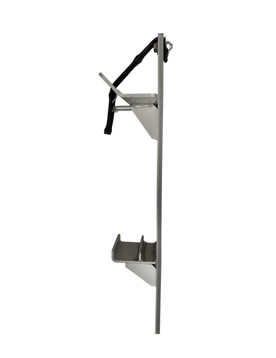 SUPPORT OUVERT ROLL-BAR CHARIOT ROUE LIBRE