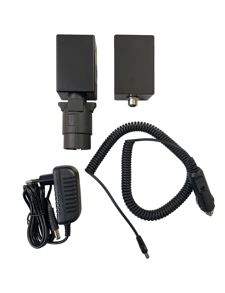 FEUX DE REMORQUAGE MAGNETIQUE RADIO 12V