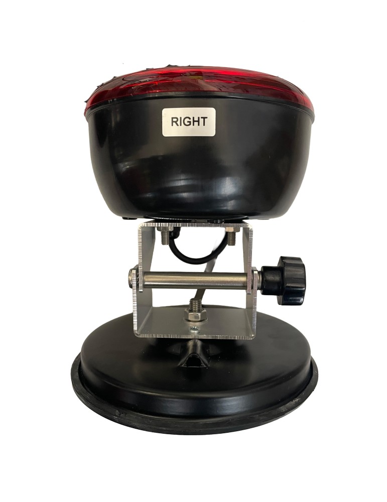 FEUX DE REMORQUAGE MAGNETIQUE RADIO 12V