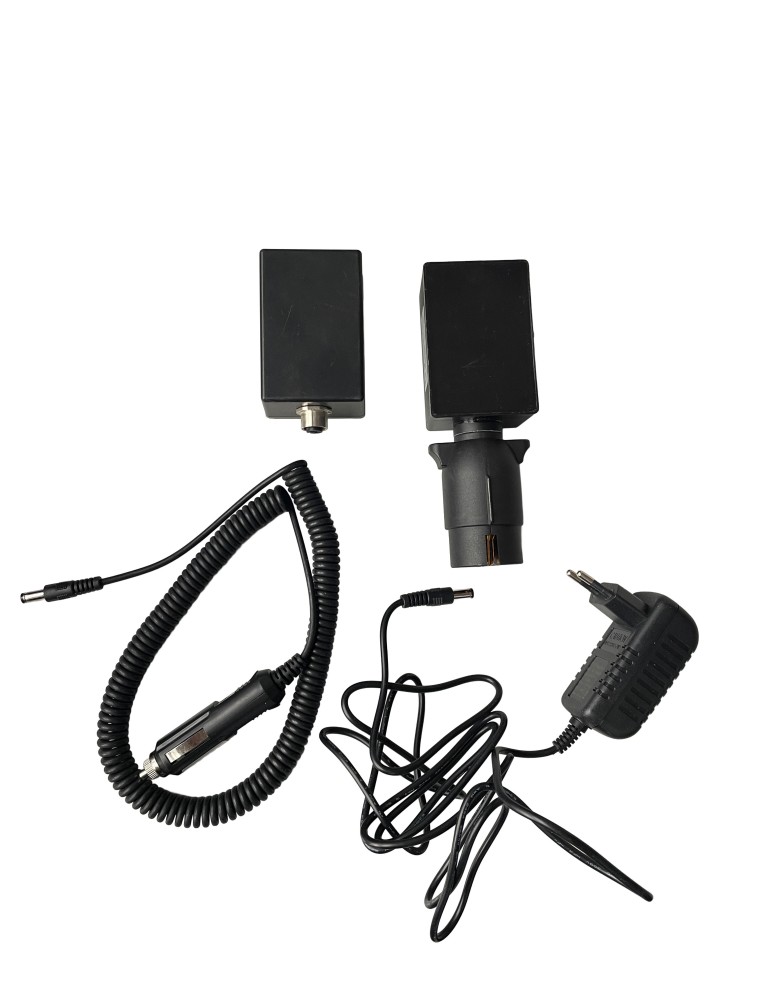 24V RADIO-CONTROLLED TOWING LIGHTS WITH SUCTION CUP