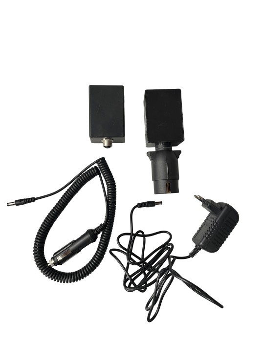 24V RADIO-CONTROLLED TOWING LIGHTS WITH SUCTION CUP