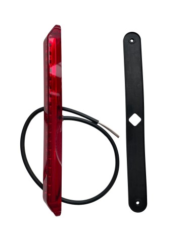 REGLETTE FEU POSITION ROUGE 18 LEDS 12V