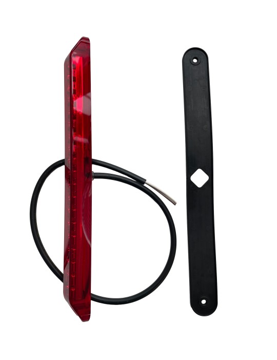 REGLETTE FEU POSITION ROUGE 18 LEDS 12V