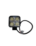 PHARE DE TRAVAIL CARRE 4 LEDS-40W 12/24V-3400LM-IP69K