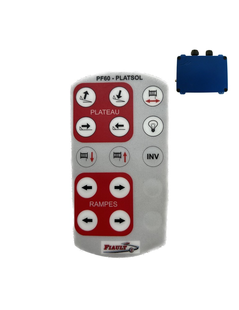 FACADE EMETTEUR 15 BOUTONS T60