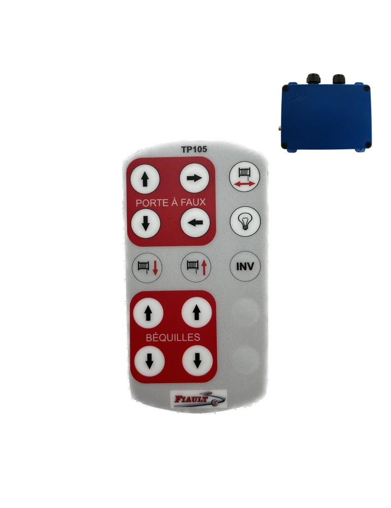 FACADE EMETTEUR 15 BOUTONS T60