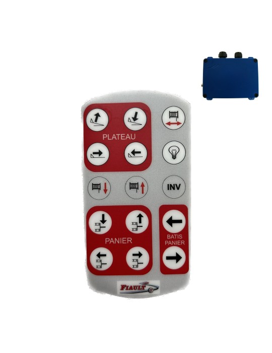 FACADE EMETTEUR 15 BOUTONS T60