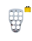 FACADE 10 BOUTONS PANTHER PN-T21-10 PLATEAU/4X4 AVEC 2 TREUILS
