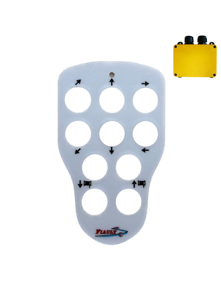 FACADE 10 BOUTONS 4X4 US
