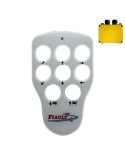 FACADE EMETTEUR 8 BOUTONS 4X4 PN-T21-8