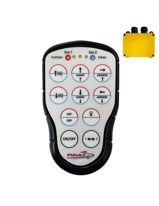 EMETTEUR TELERADIO PANTHER 10 BOUTONS - 2 NIVEAUX