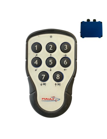 TELERADIO 8-BUTTON TRANSMITTER, T60TX-08 PLATFORM VERSION