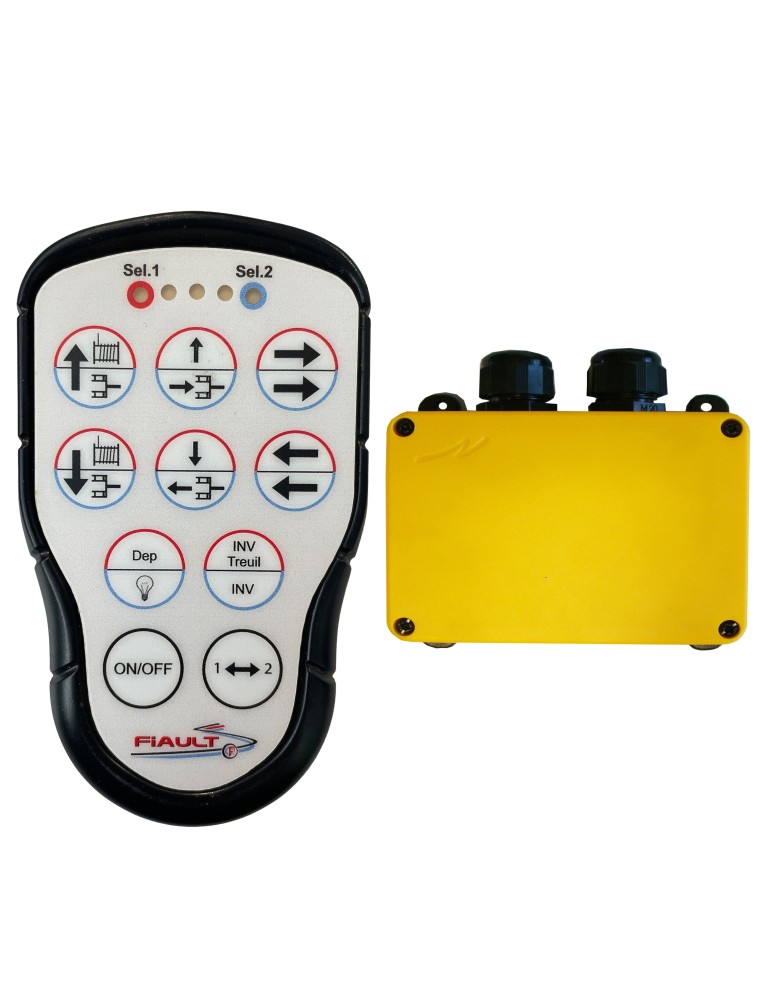 RADIOCOMMANDE TELERADIO PANTHER 16 FONCTIONS PLATEAU + PANIER