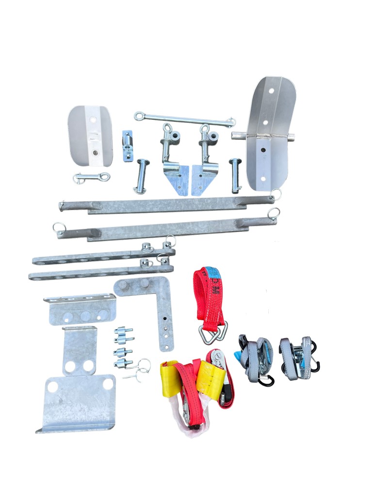 MOTORCYCLE CARRIER KIT WITH ADJUSTMENT FOR TOWING BASKET