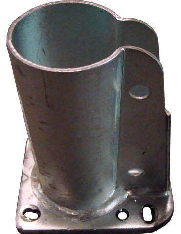 SUPPORT ZINGUE POUR TUBE DIAM 54 TAKLER