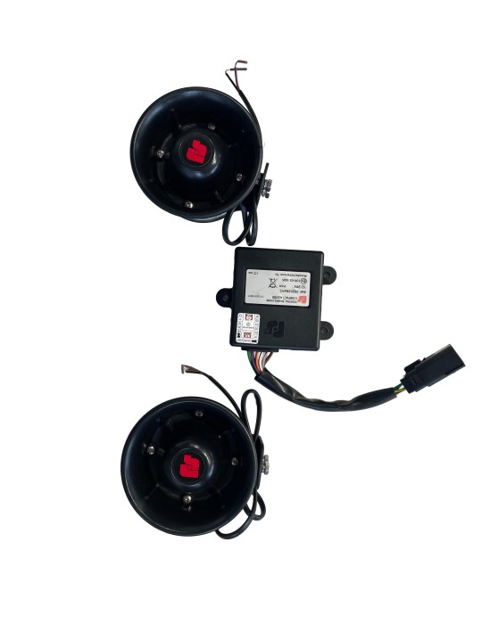 SIRENE FRANCAISE ET US AVEC 2 HAUTS PARLEURS