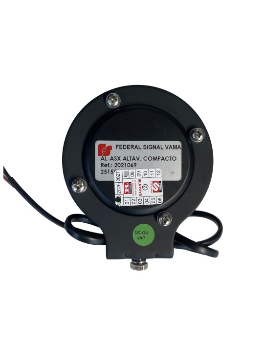 French and US sirens with two loudspeakers