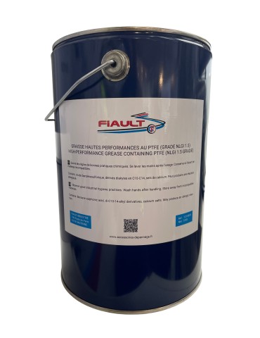 POT DE GRAISSE 5 KG SPECIALE TEFLON TYPE PTFE