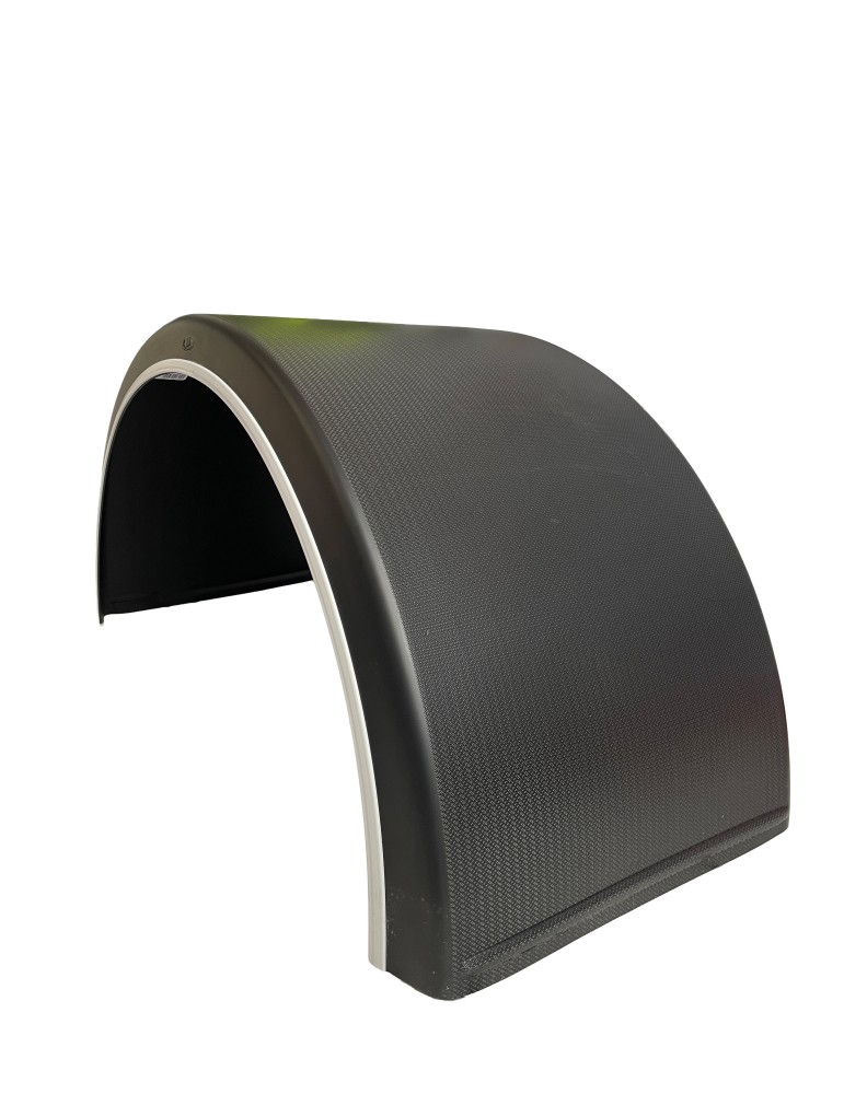 AILE POLYURETHANE RONDE ROUES JUMELEES