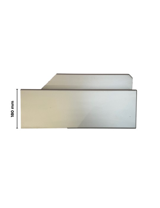 TOLE SUPPORT FEUX ARRIERE DROIT PF60 HT 180MM