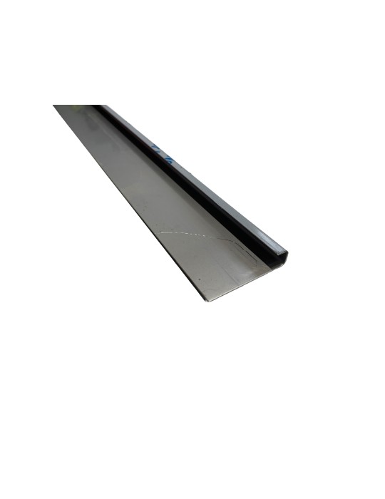 U INOX 10/10 SECTION INT 9X13X59 L2500 COUPE BIAISE GAUCHE