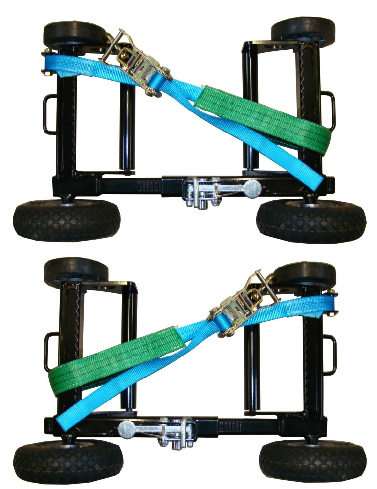 PAIR OF FOURRIERE TROLLEYS