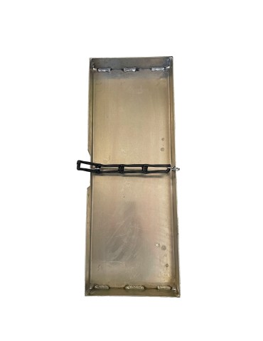 OPEN ALUMINIUM STORAGE TRAY FOR HANDRAIL 2