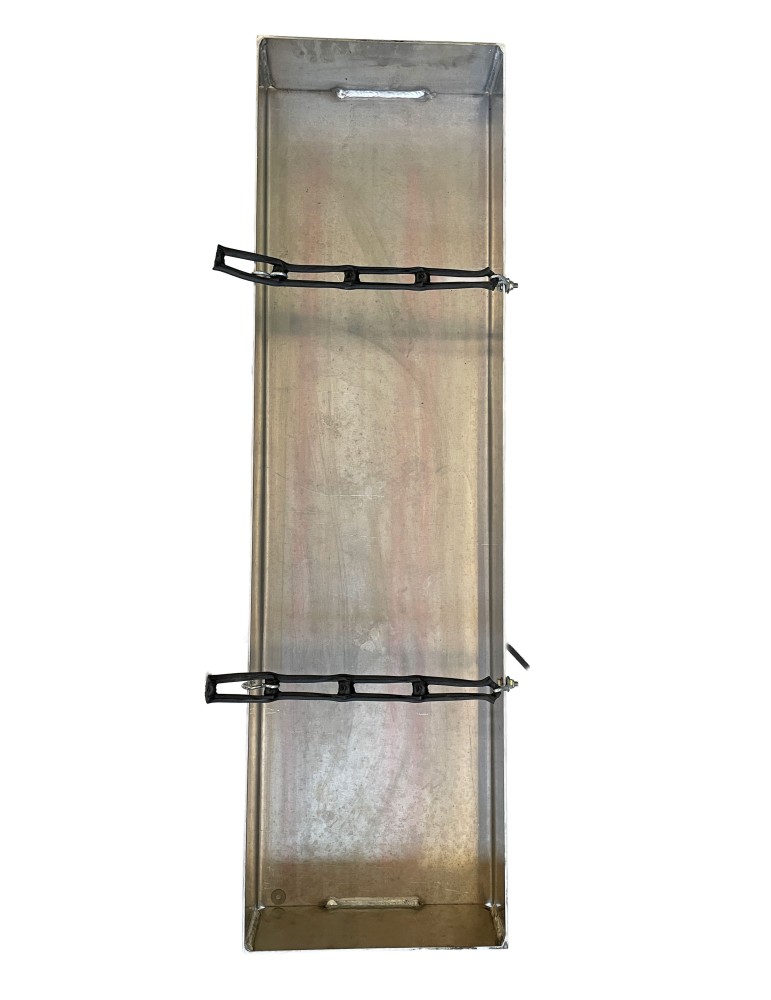 OPEN ALUMINIUM STORAGE TRAY FOR 1000 MM RAIL