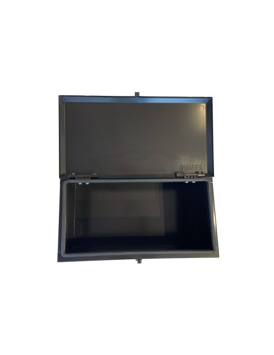 BLACK STEEL CHEST 650x350x300