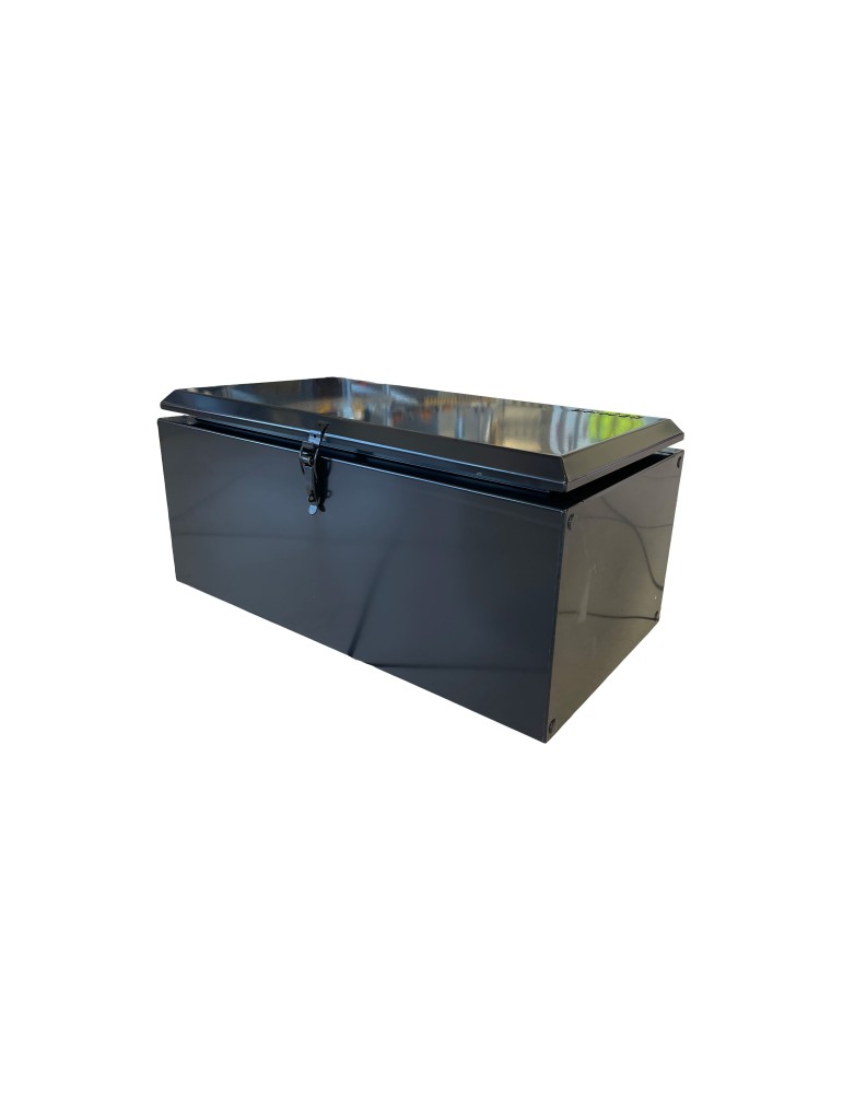 BLACK STEEL CHEST 650x350x300