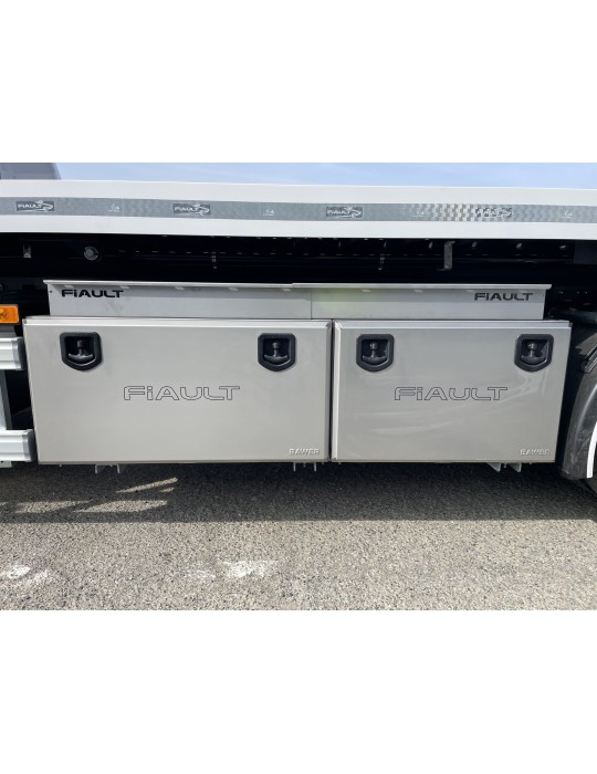 BAC DE RANGEMENT INOX OUVERT EXTENSIBLE