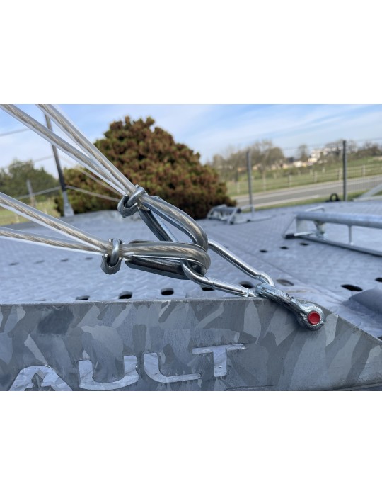 SERRE CABLE ETRIER ZING DE 8