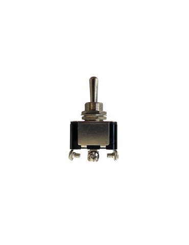 3-POSITION METAL Toggle Switch: ON/OFF/MOMENTARY ON