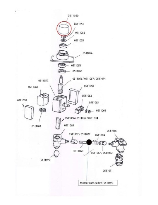 SYSTEME DE LEVAGE D'ETAGE AVEC VIS SANS FIN