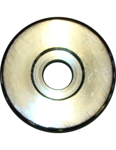 GALET ACIER DIAMÈTRE 115 AVEC BAGUE EN BRONZE 40X30