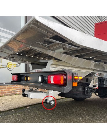 GALET D'APPUI POUR BEQUILLE ARRIERE PF20 DIAM 72 2