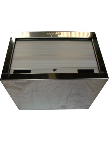 COFFRE INOX A RIDEAU LARGEUR 1000 2