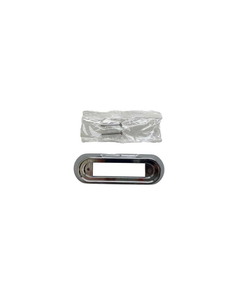 CHROME SIDE MARKER/POSITION LIGHT BEZEL C2-98