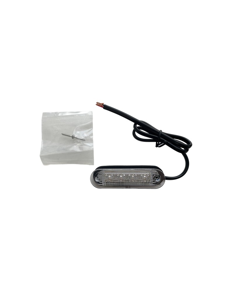 FEU LATERAL/POSITION C2-98 4 LED 12/24V ROUGE