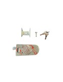 CHROME WATERPROOF DOOR LOCK (4x4 REAR DOOR)