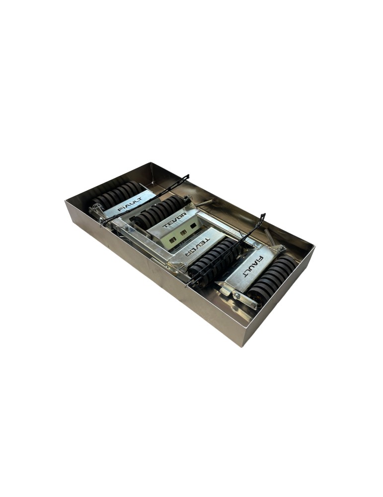 BAC DE RANGEMENT ALU OUVERT POUR CHARIOT EASY WHEELS