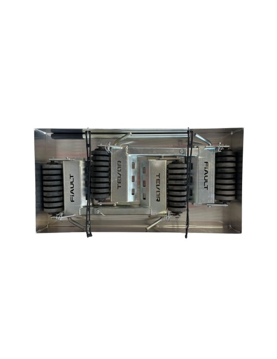 OPEN ALUMINIUM STORAGE TRAY FOR THE EASY WHEELS TROLLEY