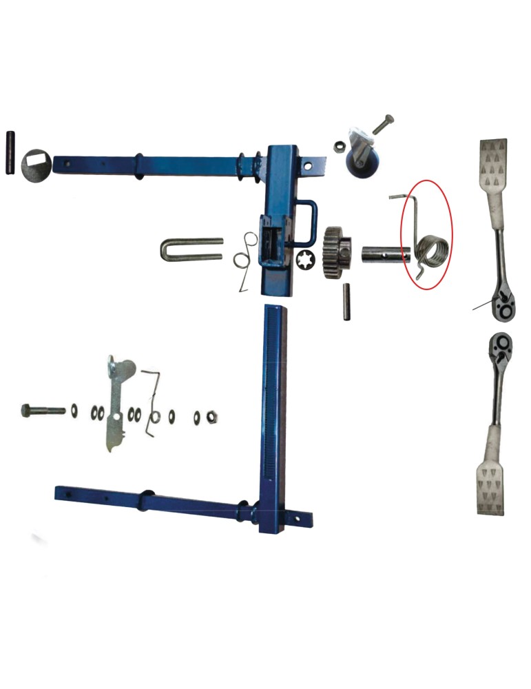 PARTS FOR TROLLEY