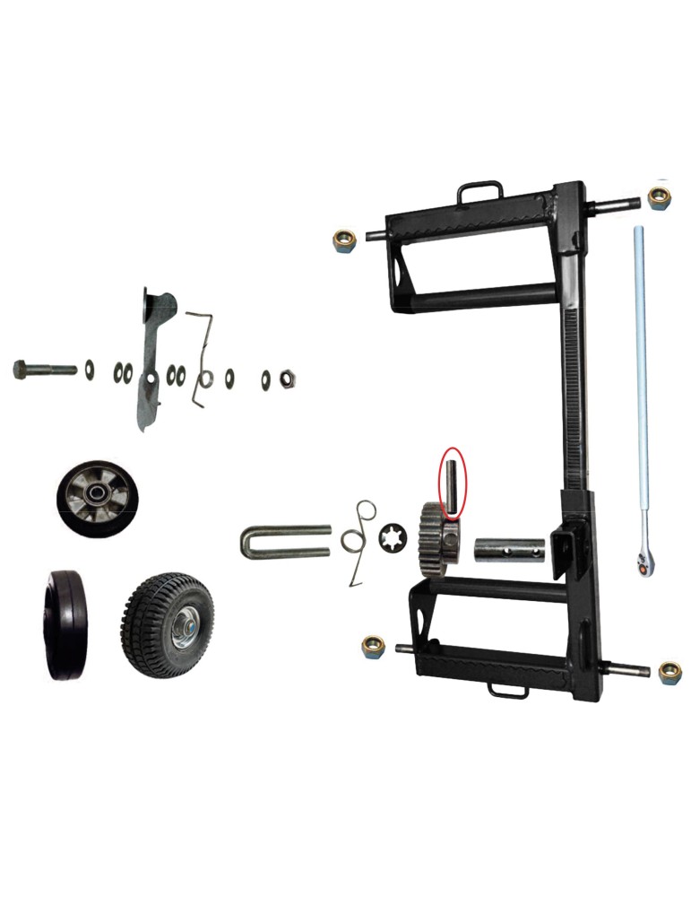 PARTS FOR SPEED DOLLY
