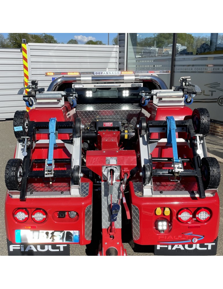 ALUMINIUM BRACKET FOR STRAIGHT FOURRIERE TROLLEY