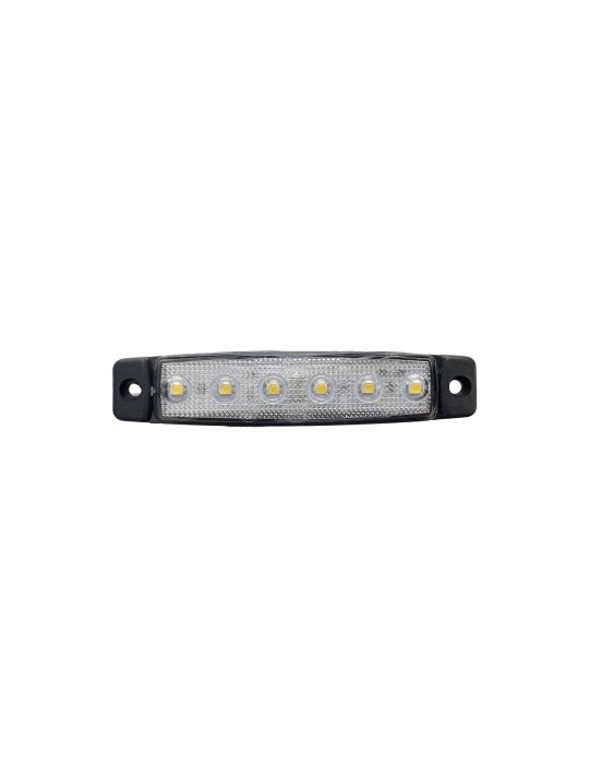 FEU LATERAL/POSITION BLANC 6 LEDS TYPE TUNING