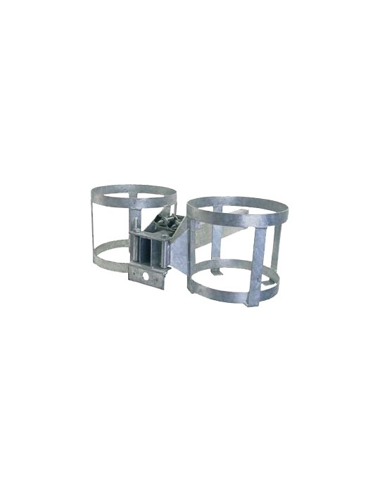 SUPPORT DEUX POUBELLES SUPPORT DEUX POUBELLES