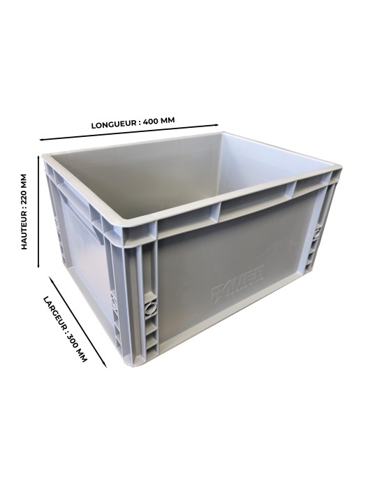 BAC DE RANGEMENT PVC