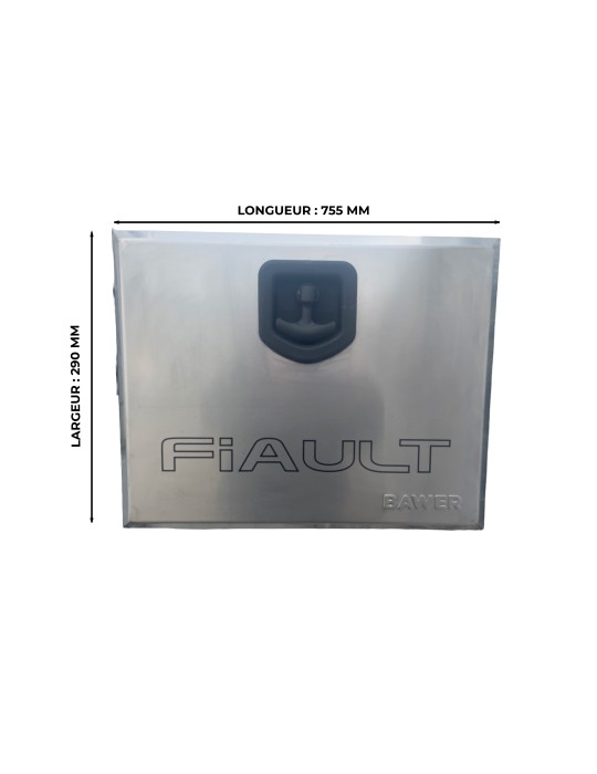 MATT STAINLESS STEEL BOOT LID