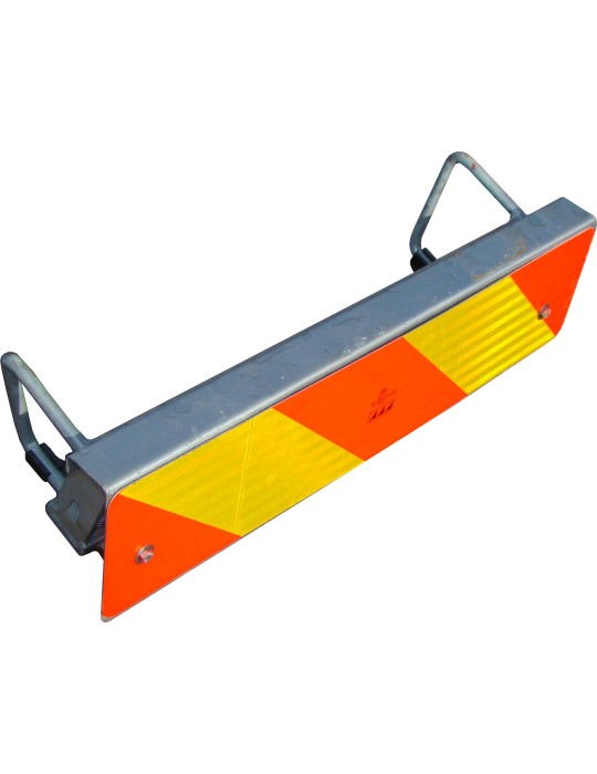 CALE DE ROUE AVEC PLAQUE RÉFLÉCHISSANTE COTE DROIT CALE DE ROUE AVEC PLAQUE RÉFLÉCHISSANTE COTE DROIT